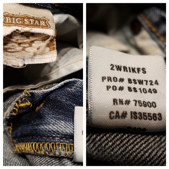 Big Star Vintage Denim Jeanswear "Rikki" - Picture 5 of 8